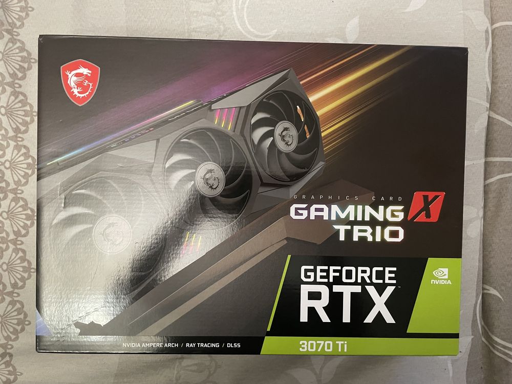 MSI GeForce RTX™ 3070 Ti GAMING X TRIO 8G + Гаранция