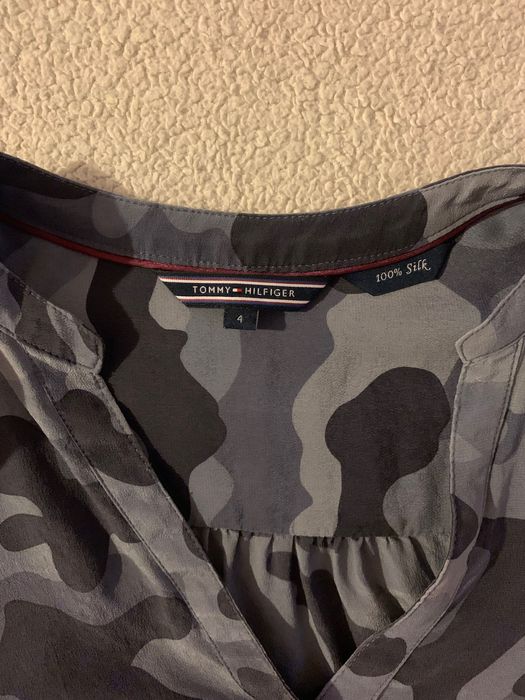 Риза tommy hilfiger 100% коприна