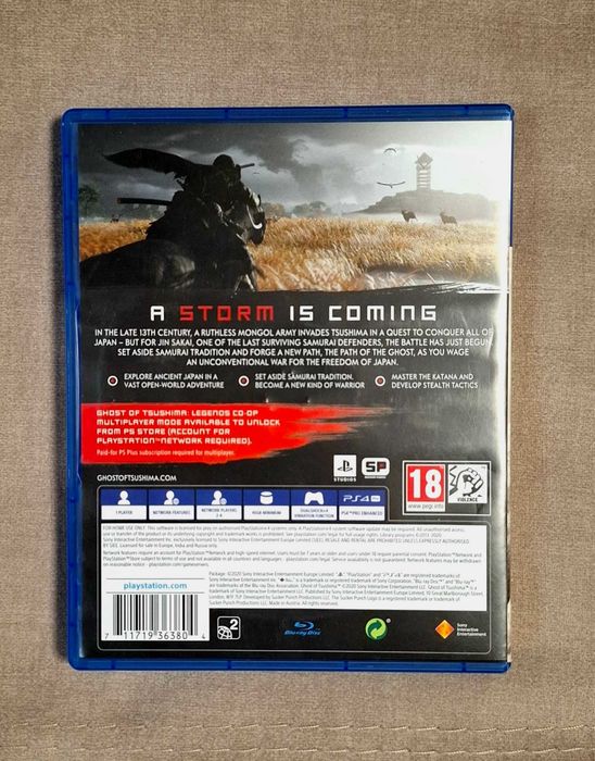Ghost of Tsushima – PS4 (оригинална игра)