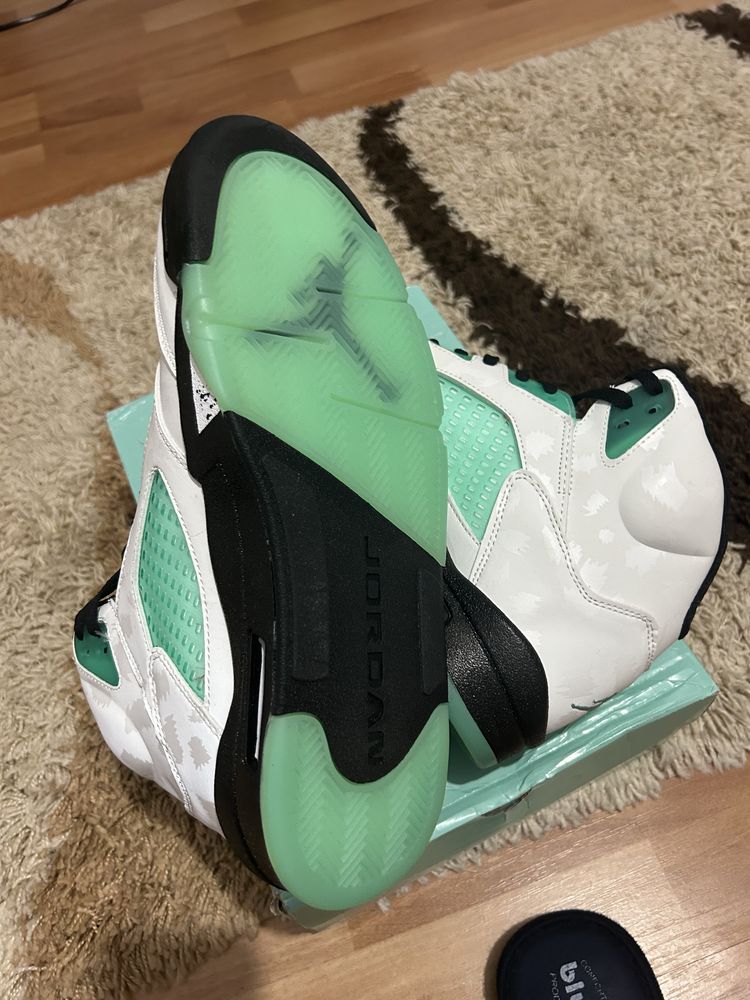 Jordan 5 island green