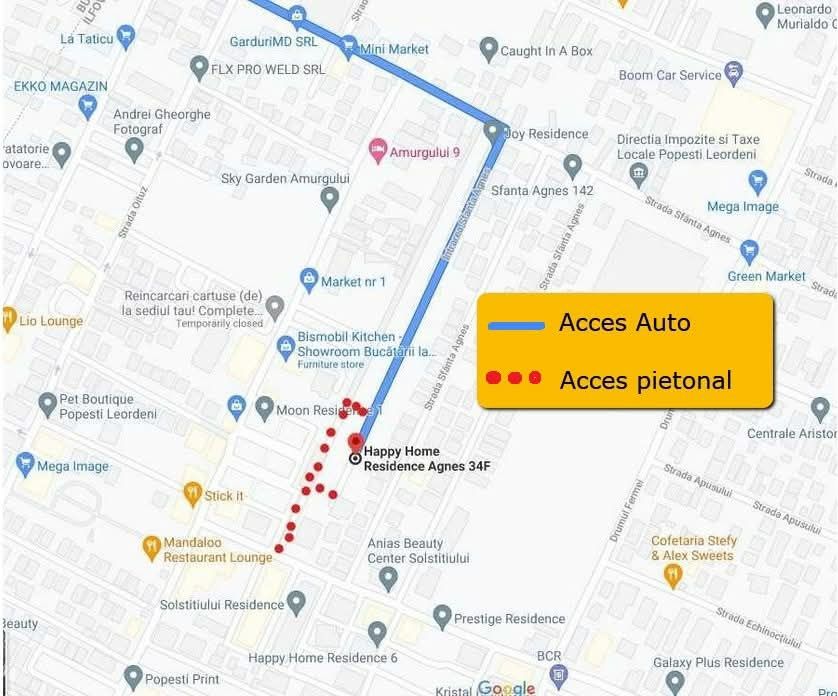 Loc Parcare Popesti Leordeni str. Sf Agnes/Solstitiului