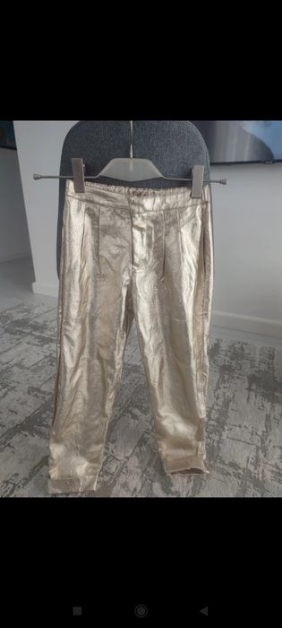 Pantaloni metalici fetite