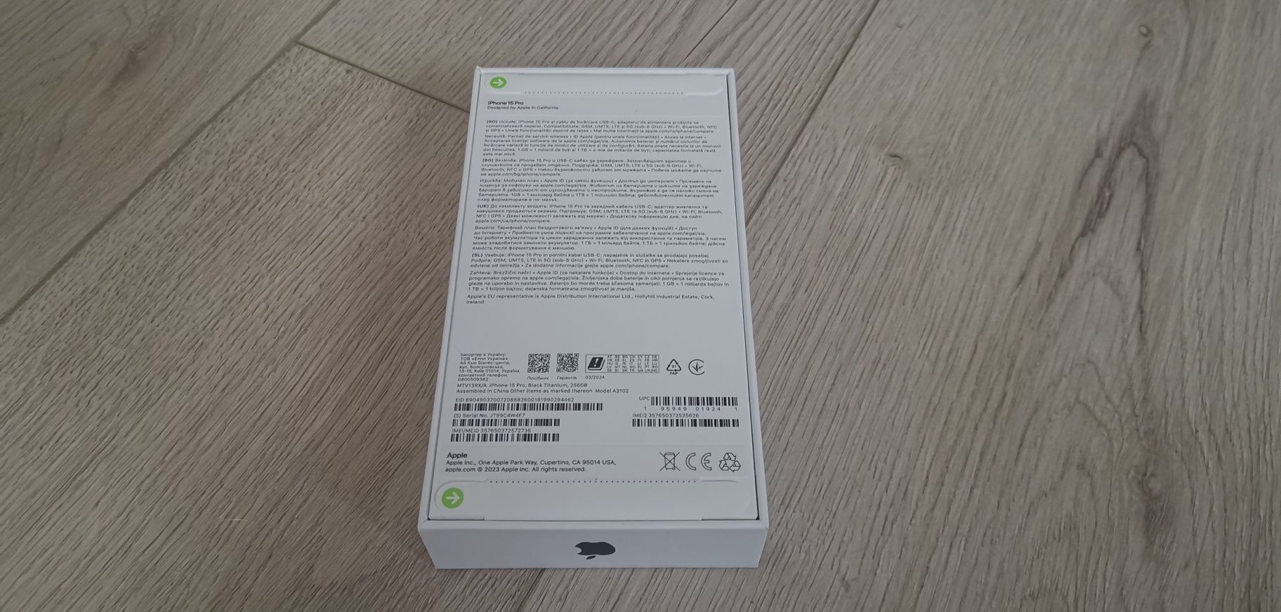 iPhone 15 Pro 256 GB nou sigilat Garantie