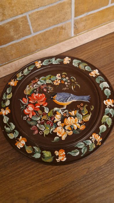 Tablou lemn pictat manual