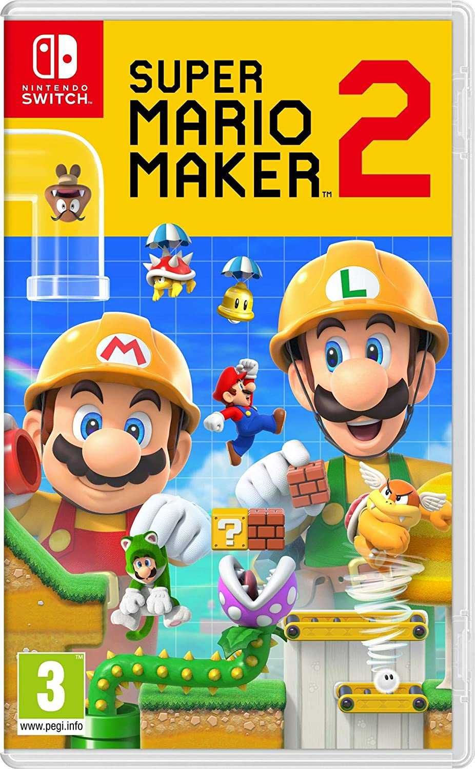 Нова Игра за Nintendo Switch Super Mario Maker 2 или Luigis Mansion 3
