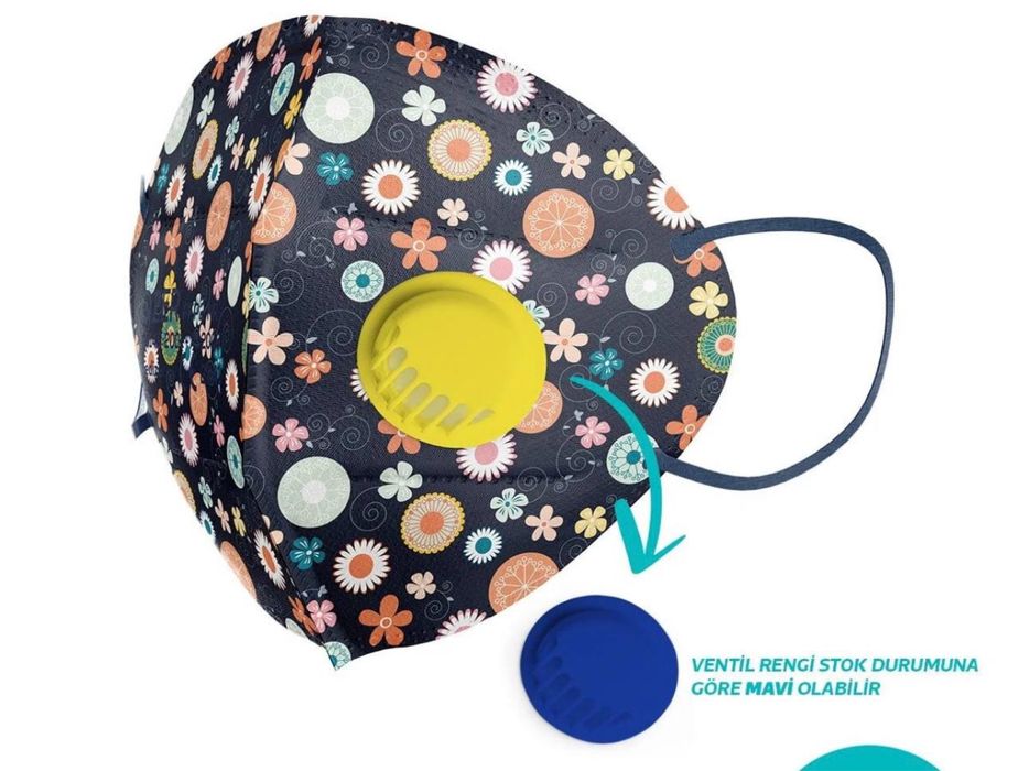 Маски 5 слойные N95