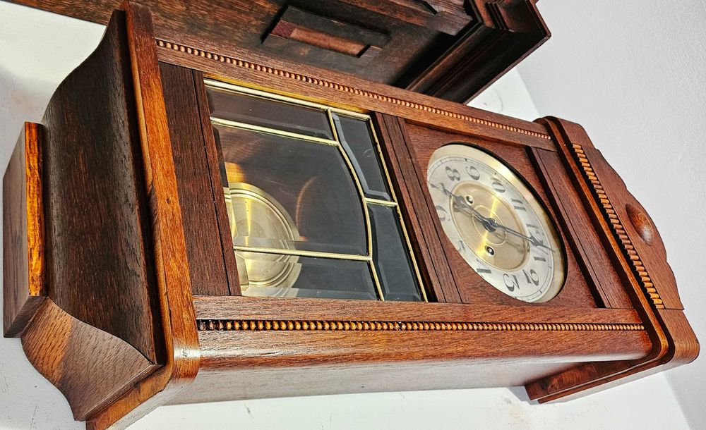 Ceas de perete cu pendula Gustav Becker Silesia P38