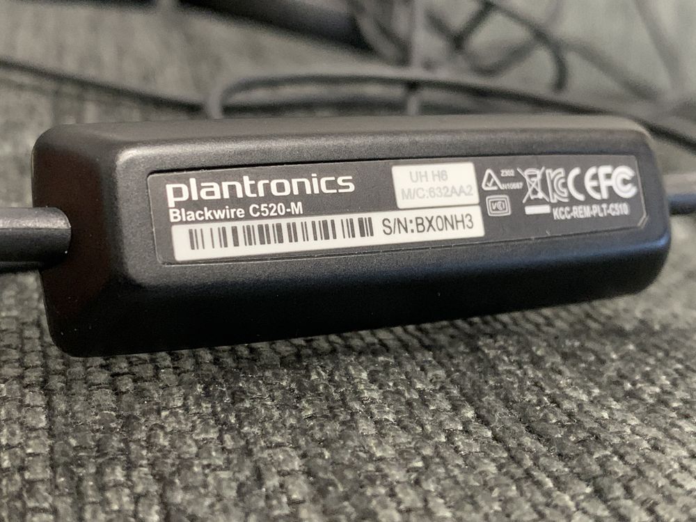 Слушалки Plantronics Blackwire C520-M