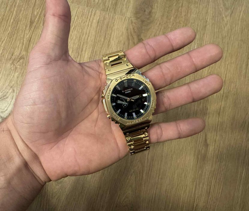 Ceas bărbați Casio G Shock gm-b2100 gold