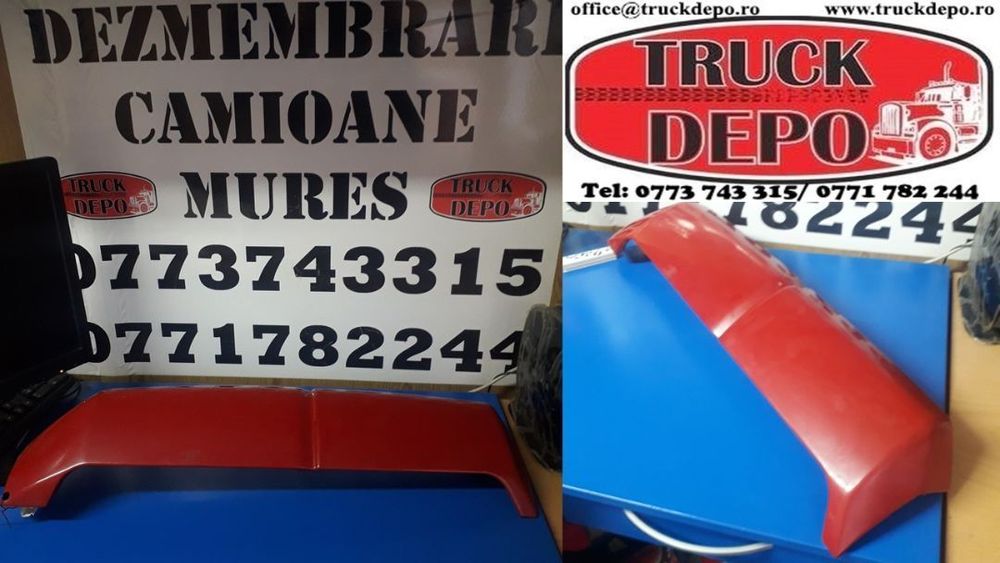 Deflector capota MAN LE. Piesa provenita din dezmembrari camioane