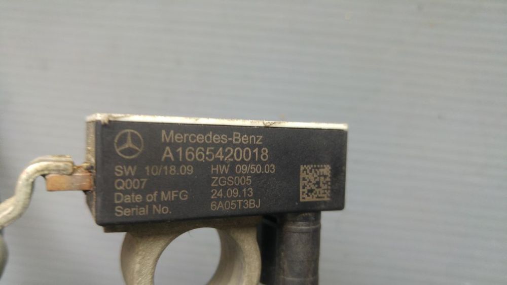 borna baterie minus mercedes a-class w176  b-class w246 a1665420018