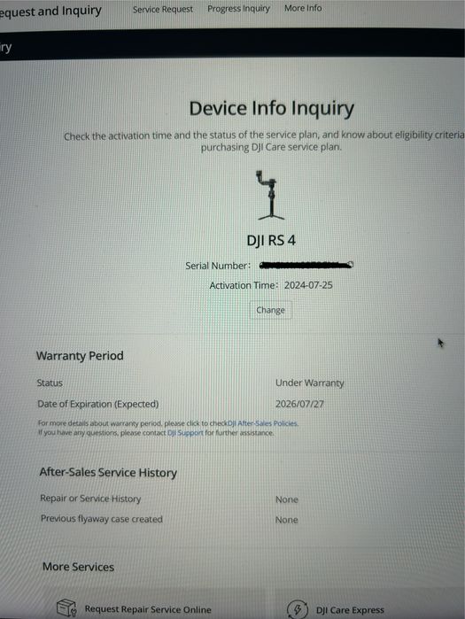 Гимбъл DJI RS 4 в Гаранция!