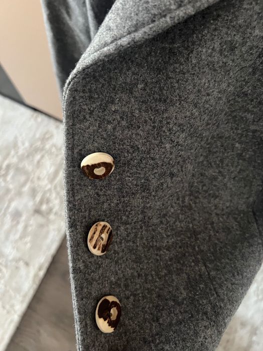 Sacou gri damă din lana