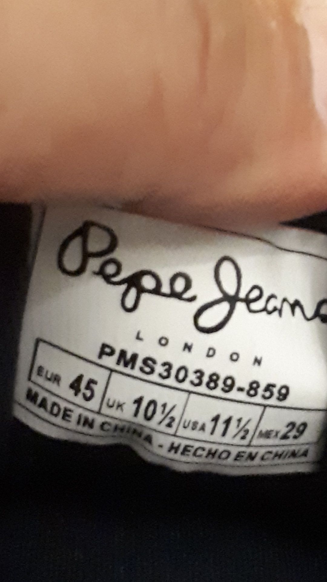 Мъжки летни велурени обувки Pepe Jeans