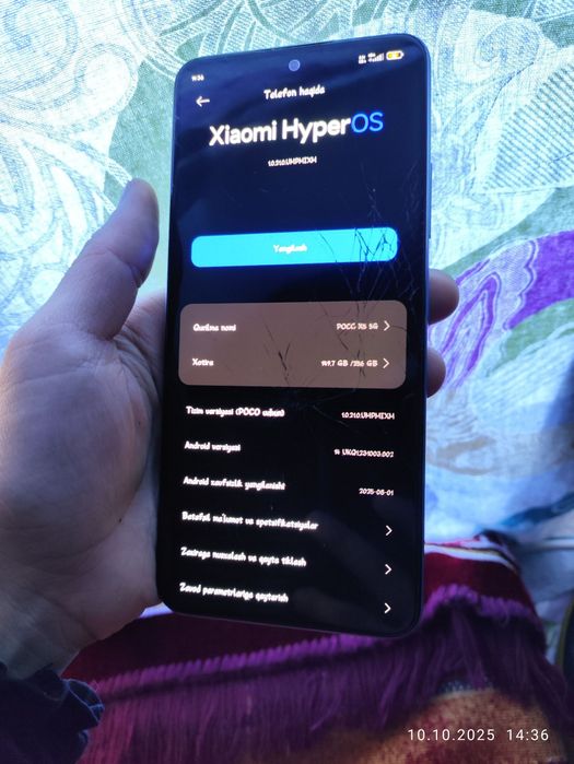 Poco x5 oʻyinlar telefoni