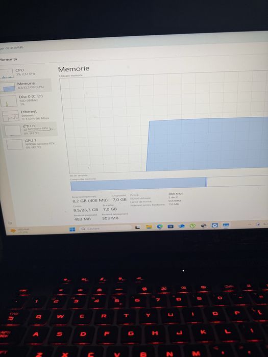 laptop pentru gaming.