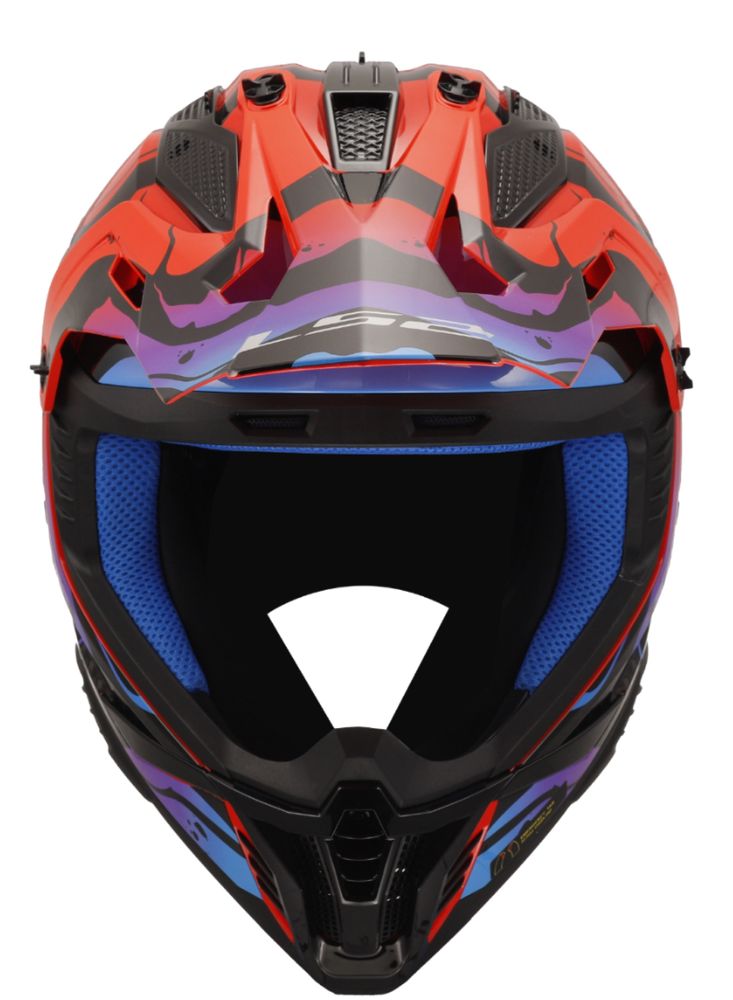 Каска за Мотокрос LS 2 Fast II L размер