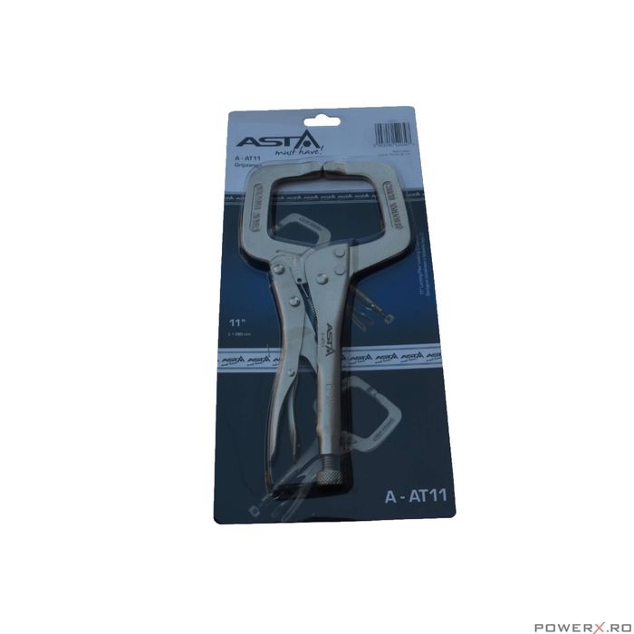 Cleste cu autoblocare pentru sudura, tinichigerie, 11" 280 mm, Asta