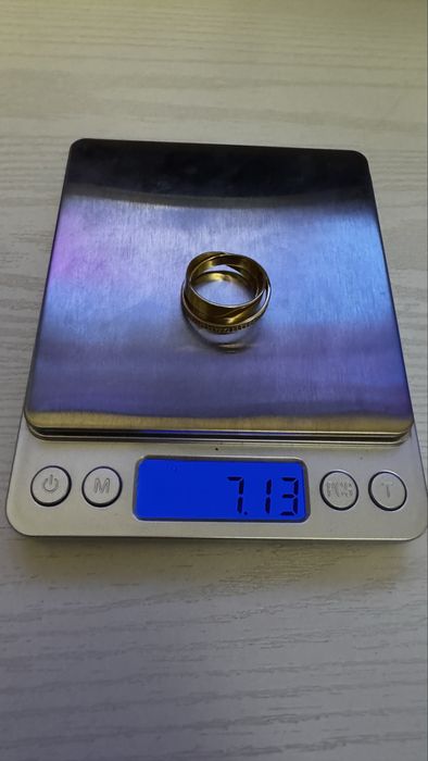 Кольцо золото 585 проба Италия