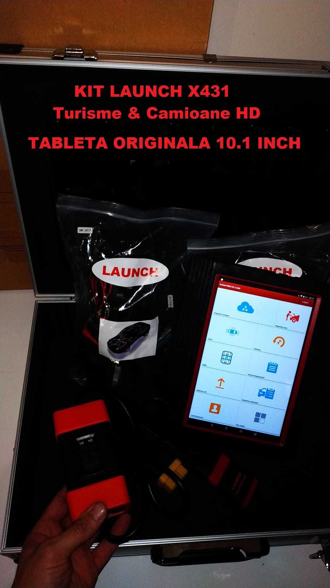 Launch x431 Tester auto pentru turisme si camioane soft 2025