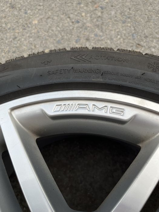 Продавам оригинални джанти Mercedes AMG 17” спорт пакет