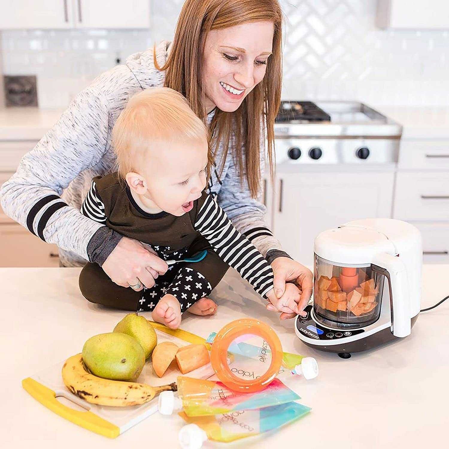 Пароварка-блендер 3 в 1 Baby Brezza Food Maker Deluxe