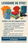 Stoc lichidare! Haine + rechizite + birotică – prețuri super mici!