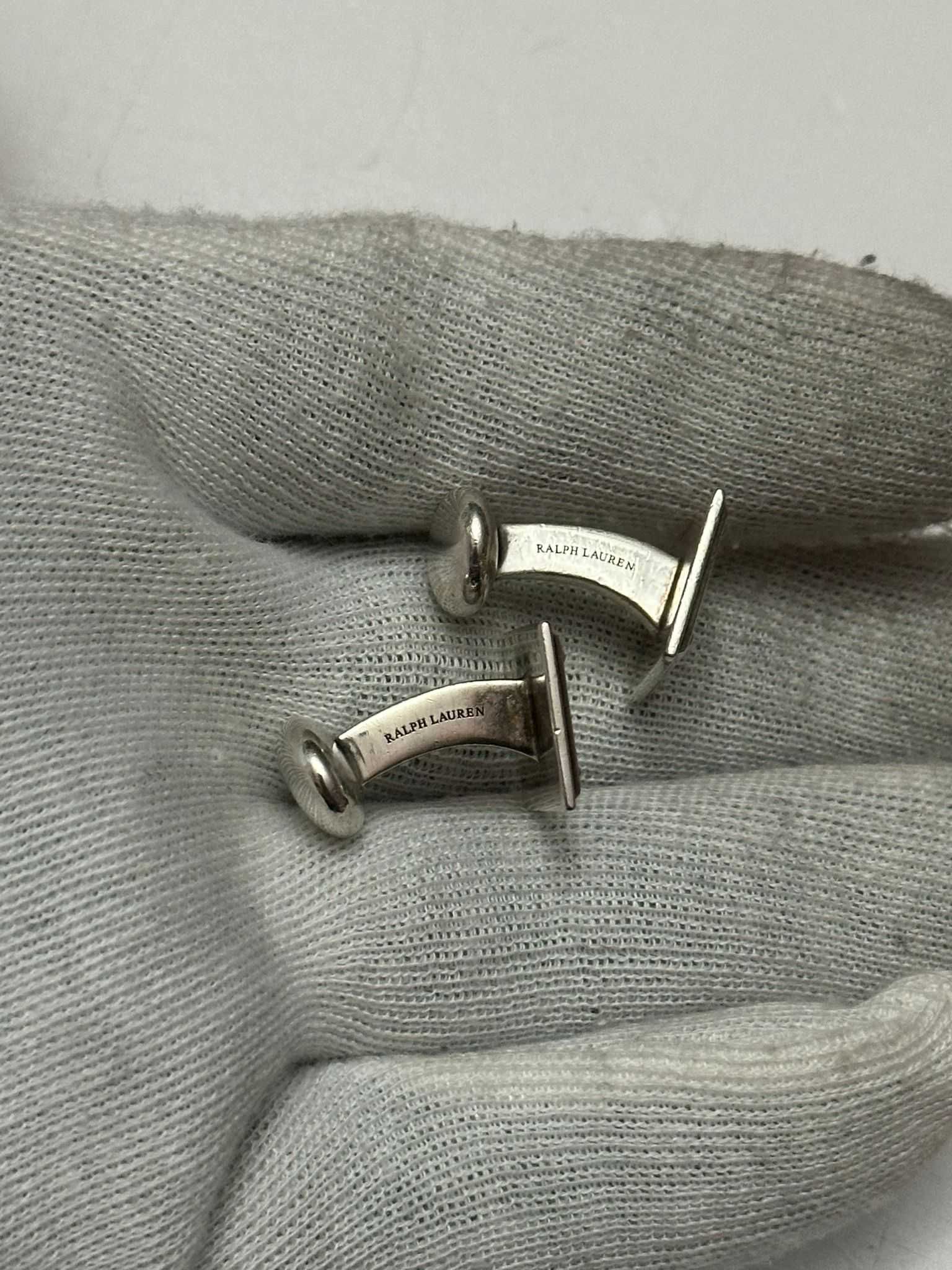 BUTONI ARGINT 925 - RALPH LAUREN - Heritage - Vintage - Model RAR !