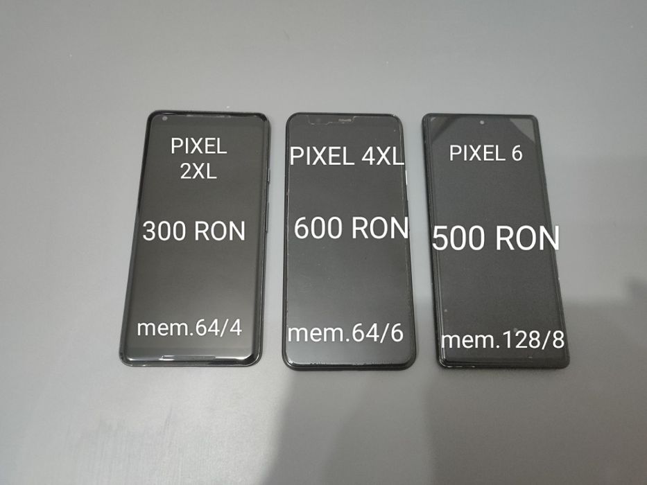 Pixel 6,pixel 4XL,pixel 2XL
