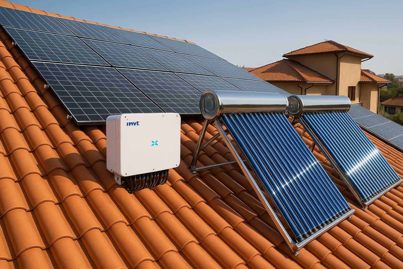 Quyosh panel va Invertorlar | Deye, INVT, Jinko, Eco Energy 580W