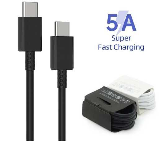 2 buc-Cablu Încarcare Date Telefon Samsung Iphone USB Type-c Lightning