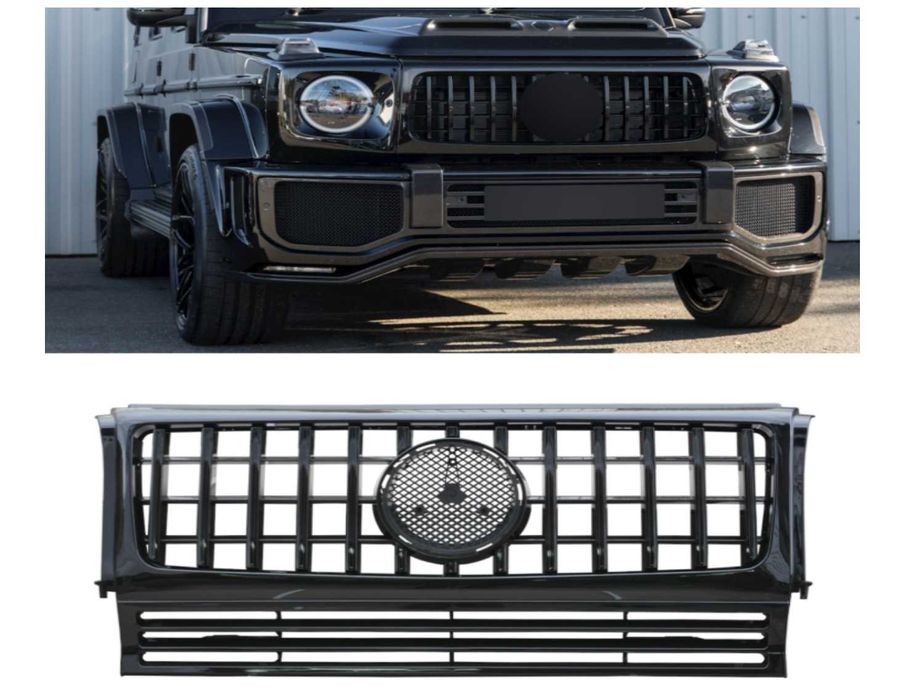 Решетка тип GTR дизайн  за Mercedes G класа W463 90-18г