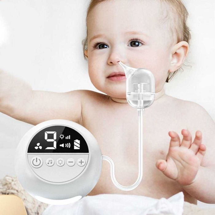 Aspirator nazal electric pentru bebelusi si copii,9 niveluri aspiratie