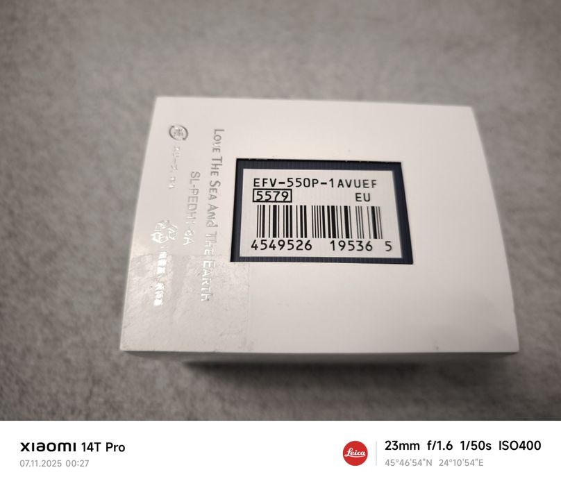 Vând ceas Casio Edifice,nou- nouț,cu garanție!