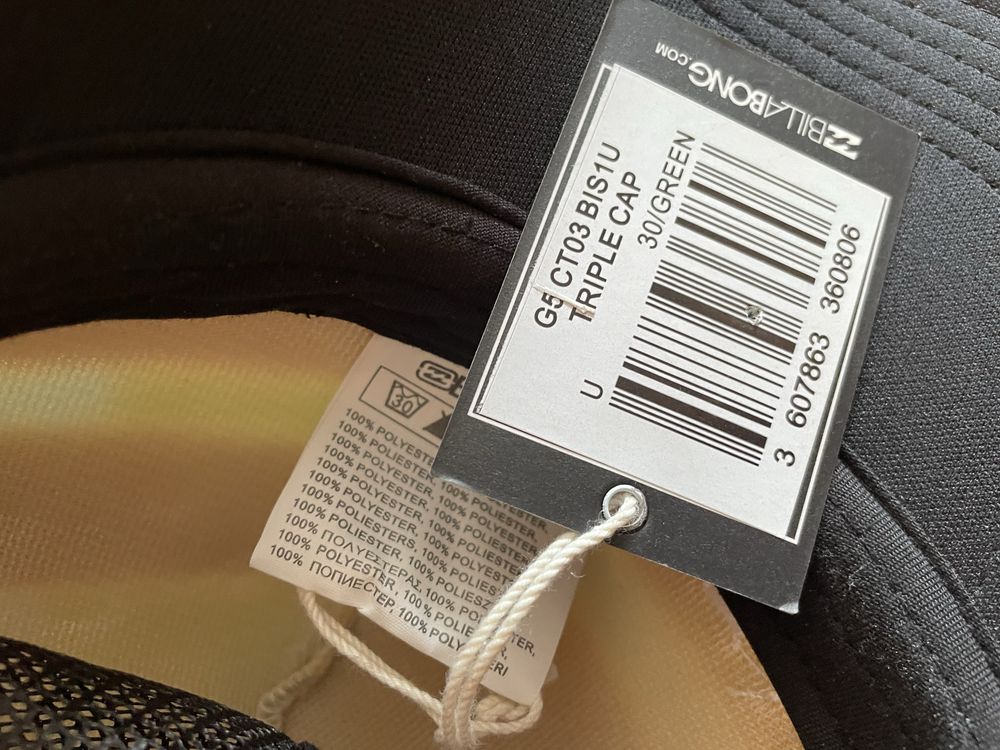 Billabong Black Hat 56-60 cm
