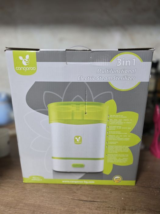 Електрически парен стерилизатор 3в1 Cangaroo