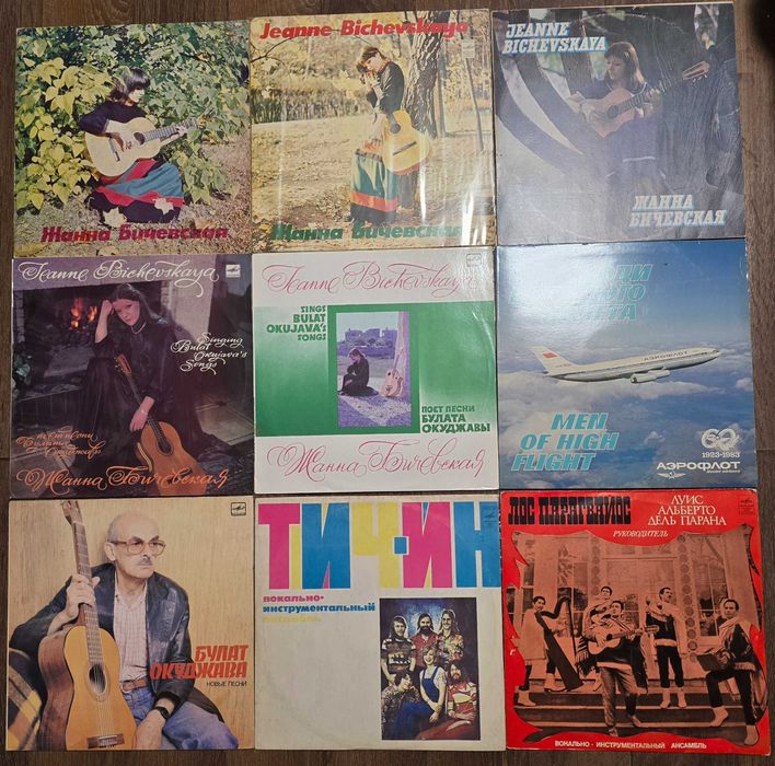 Грамофонни плочи с приказки,песнички,народна музика,естрада и др.