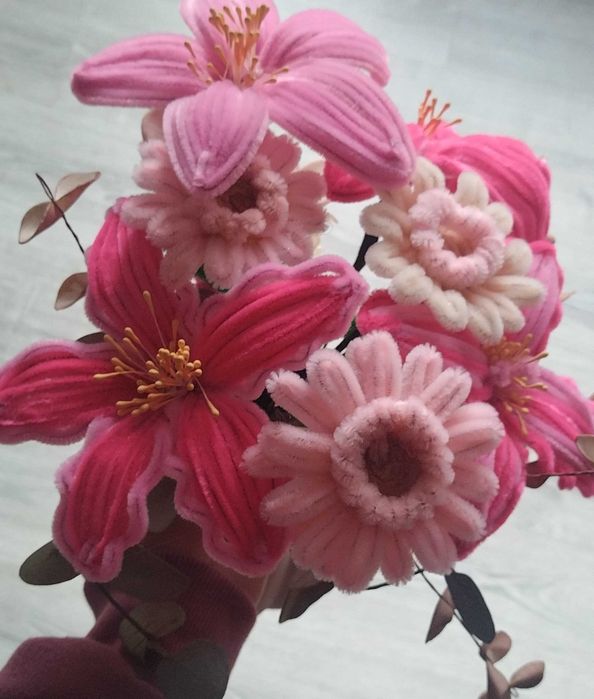 Ръчно изработени цветя