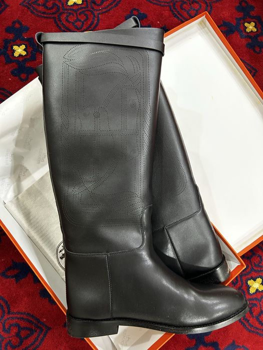 Женские демисезонные сапоги Hermes