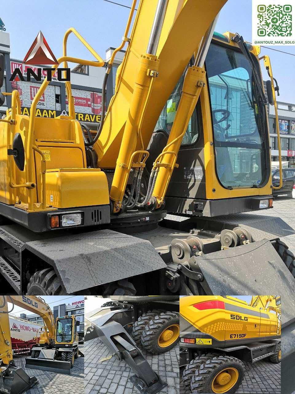Колесный экскаватор SDLG 
Модель - E765F