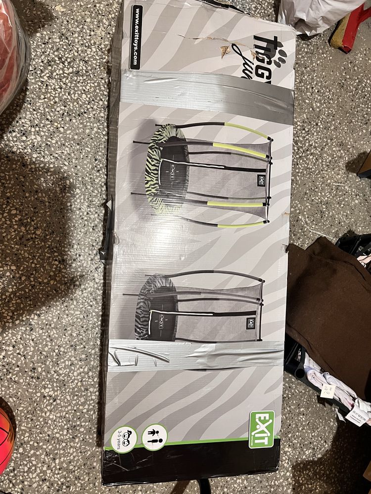Батут за градина ф140 см.