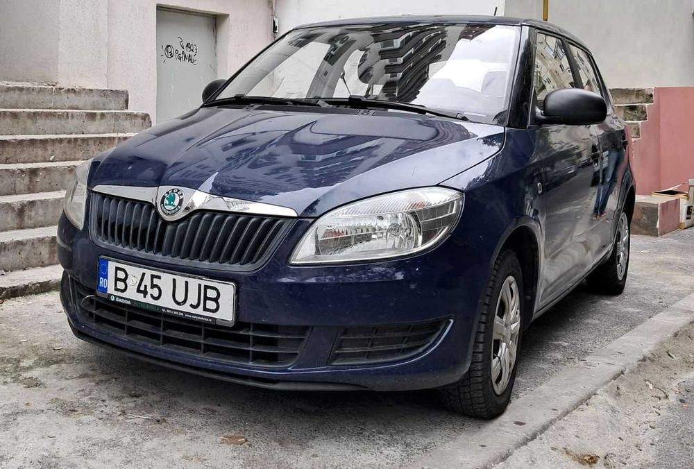 Masina Skoda Fabia 2012 al doilea proprietar si km reali