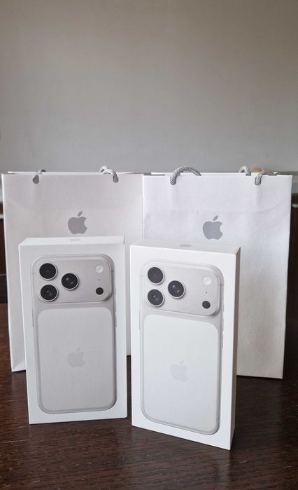 iPhone 17 Pro, silver - Нов, фабрично запечатан