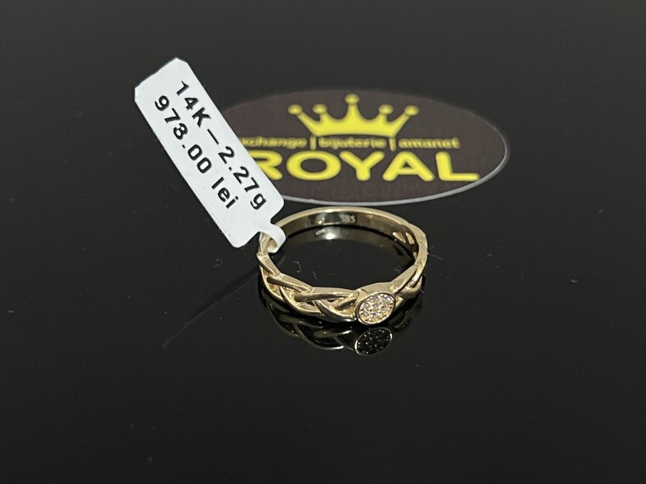 Bijuteria Royal CB : Inel dama aur 14k 2,27 grame