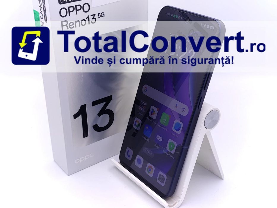 Oppo Reno13 256GB Luminous Blue 12GB Dual, Garantie 24 luni | #D84420