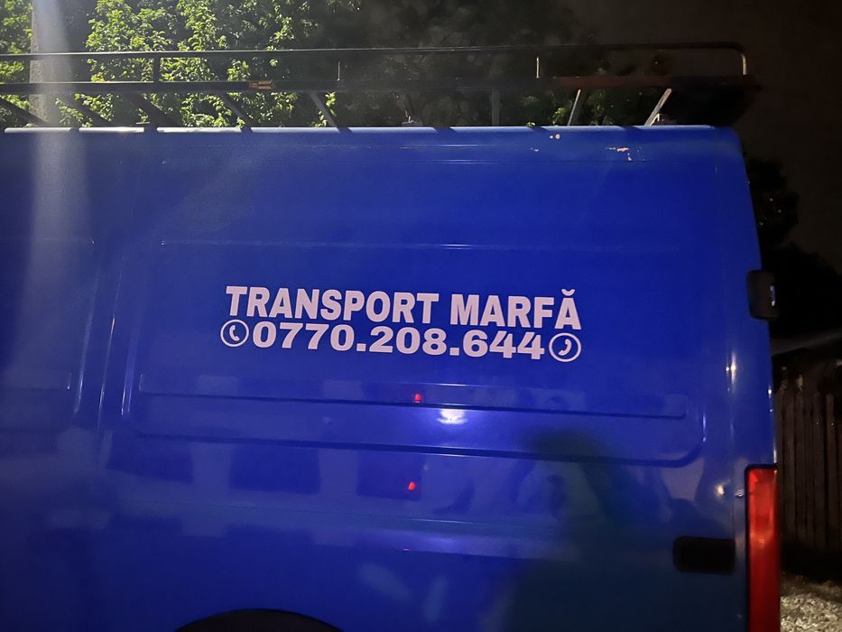 Transport marfă / mobilier / moloz / electrocasnice