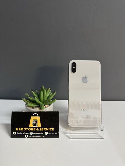 Iphone X 64Gb Silver Garantie Gsm Store&Service