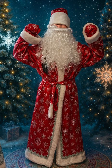Прокат костюма деда мороза