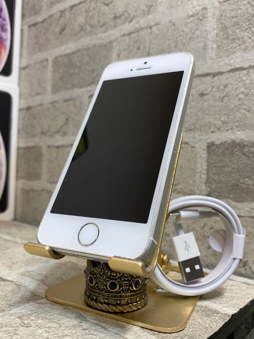 *RARITATE*  iPhone SE Silver / Baterie 96% / ȚIPLĂ 