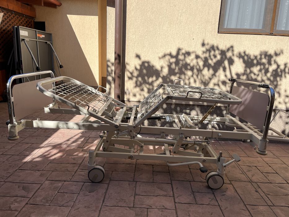 Pat de spital hidraulic – reglabil complet